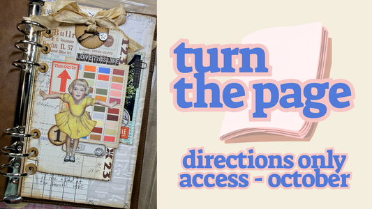 Turn the Page: October - Access to Directions Only