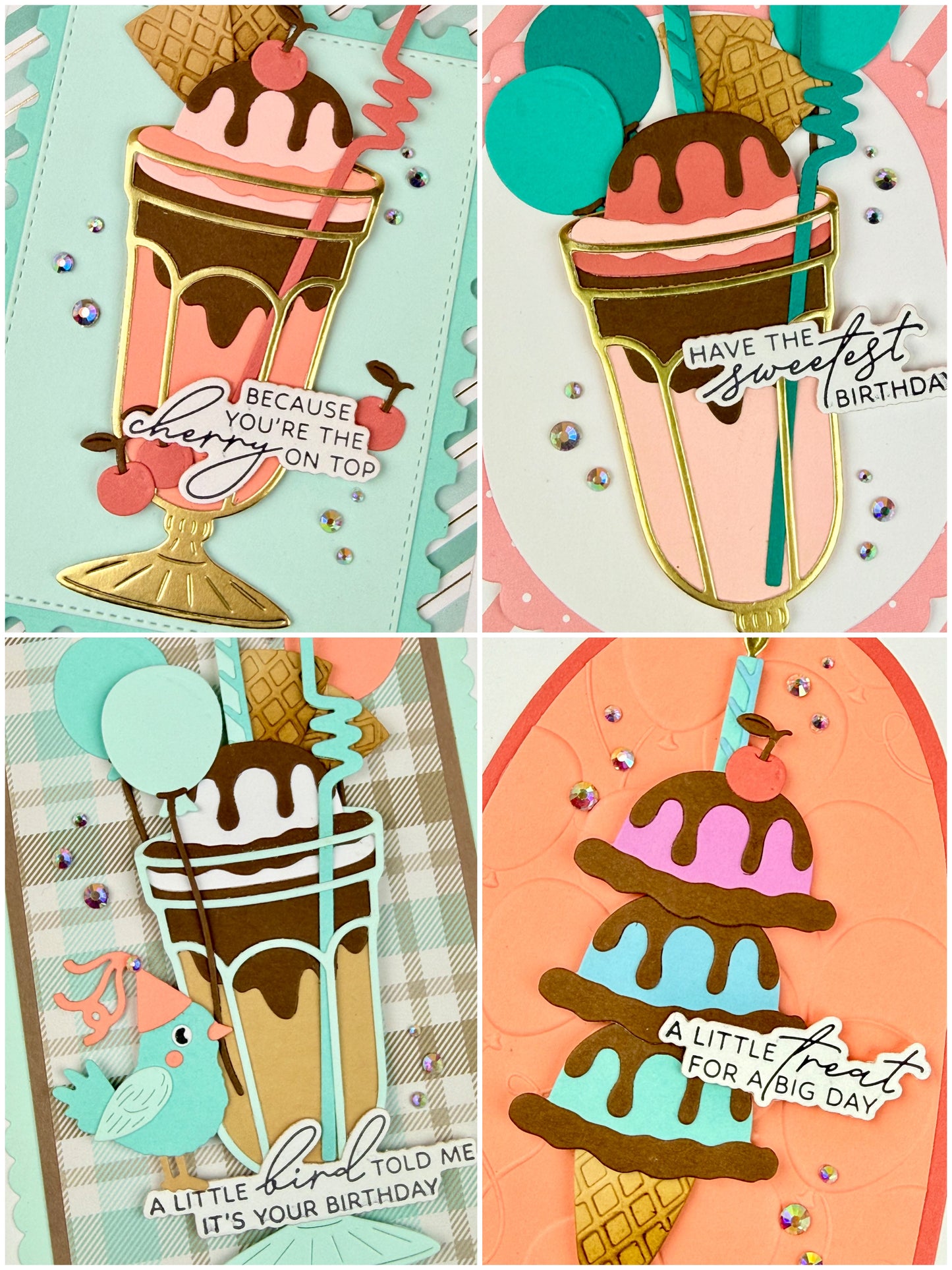 Sundae Fountain Card Class Kit