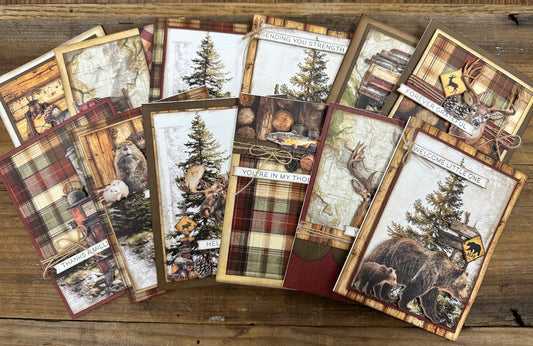 Timber & Tweed Card Kit by Nikki Sher