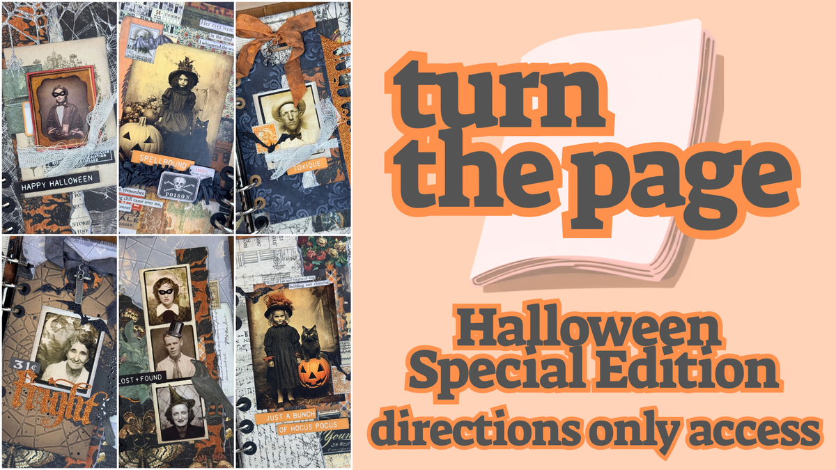 Turn the Page: Halloween Special Edition - Directions Only Access
