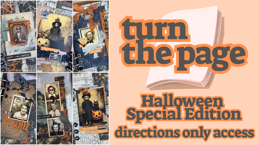 Turn the Page: Halloween Special Edition - Directions Only Access